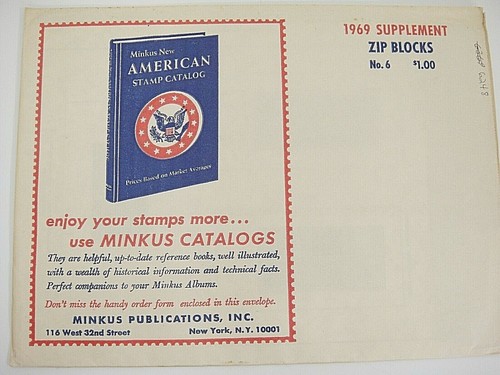 Minkus 1969 american zip - 1969,