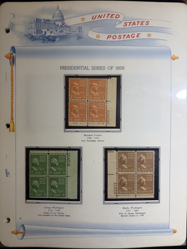 Scott 803 834 mnh - scott, 1938