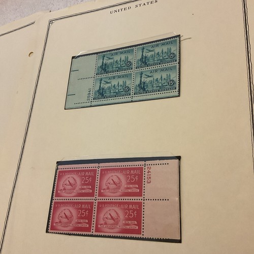 Air mail lot - u.s.-(1949-1959)-air,